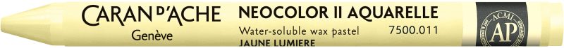 CARAN D'ACHE Wachsmalstift Neocolor II 7500.011 lichtgelb