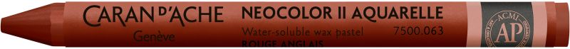 CARAN D'ACHE Wachsmalstift Neocolor II 7500.063 englischrot