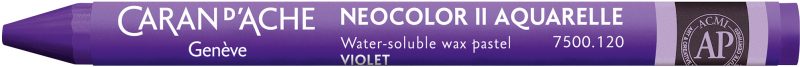 CARAN D'ACHE Wachsmalstift Neocolor II 7500.120 violett