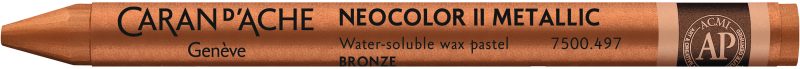 CARAN D'ACHE Wachsmalstift Neocolor II 7500.497 bronze