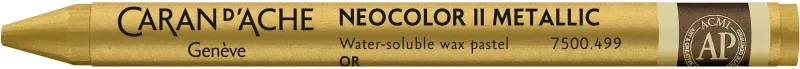 CARAN D'ACHE Wachsmalstift Neocolor II 7500.499 gold