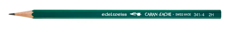 CARAN D'ACHE Schulbleistift Edelweiss 2H 341.274 gr&uuml;n
