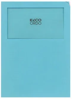 ELCO Sichth&uuml;lle Ordo Classico A4 29469.31 blau, ohne Linien 100 St&uuml;ck
