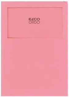 ELCO Sichth&uuml;lle Ordo Classico A4 29469.51 rosa, ohne Linien 100 St&uuml;ck