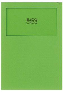 ELCO Sichth&uuml;lle Ordo Classico A4 29469.62 intensivgr&uuml;n,o.Linien 100 Stk.