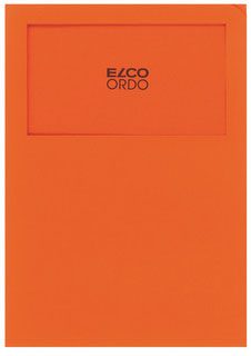 ELCO Sichth&uuml;lle Ordo Classico A4 29469.82 orange, ohne Linien 100 St&uuml;ck