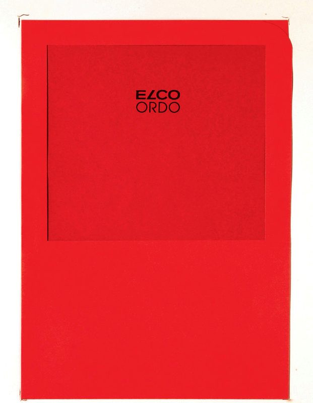 ELCO Organisationsmappen Ordo A4 29464.92 intensivrot 100 St&uuml;ck