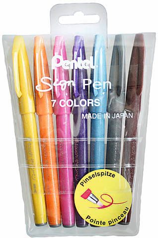 pentel Fasermaler Brush Sign Pen