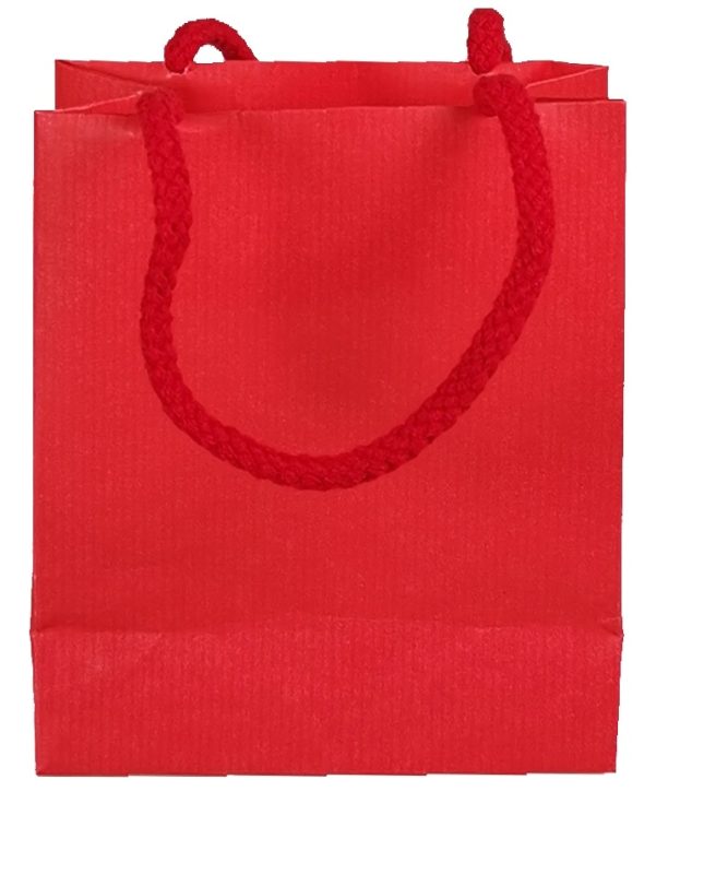NEUTRAL Tragtaschen SPLENDOR S R12 rot, 12x6x14cm 10 St&uuml;ck