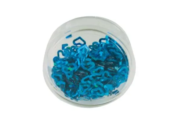 Lochherz blau