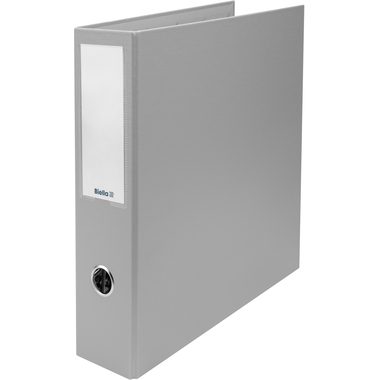 BIELLA Ordner 8cm 120428.00 grau, 2 Mechaniken A4