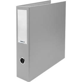 BIELLA Ordner 8cm 120428.00 grau, 2 Mechaniken A4