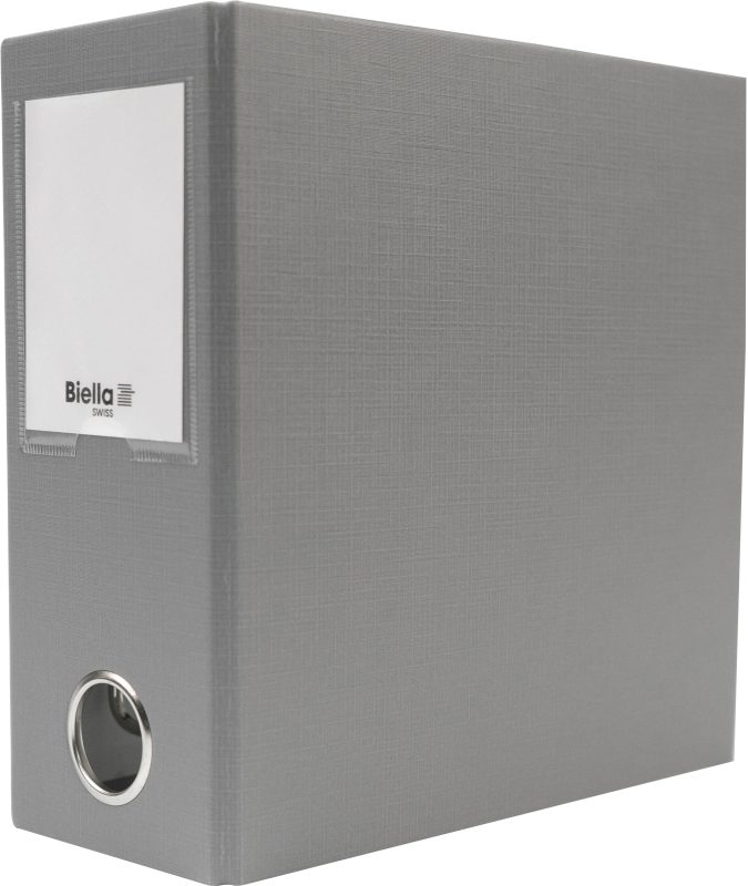 BIELLA Ordner 8cm 120608.00 grau A6