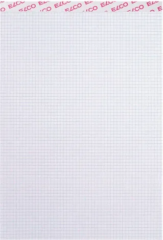 ELCO Block Office kariert 4mm A4 73531.17 hochweiss, 100g 80 Blatt