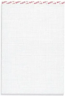 ELCO Notizblock kariert 5mm A5 73422.18 weiss, 70gm2 100 Blatt