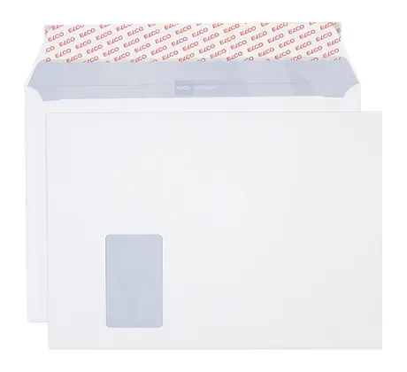 ELCO Couvert Premium m/Fenster C4 34799 120g, weiss 250 St&uuml;ck