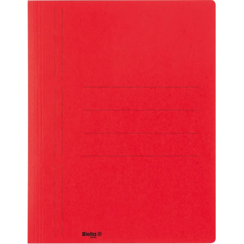 BIELLA Schnellhefter Recycolor 0166430.45 Spiralmechanik, rot
