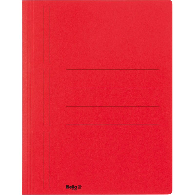 BIELLA Schnellhefter Recycolor 0166430.45 Spiralmechanik, rot