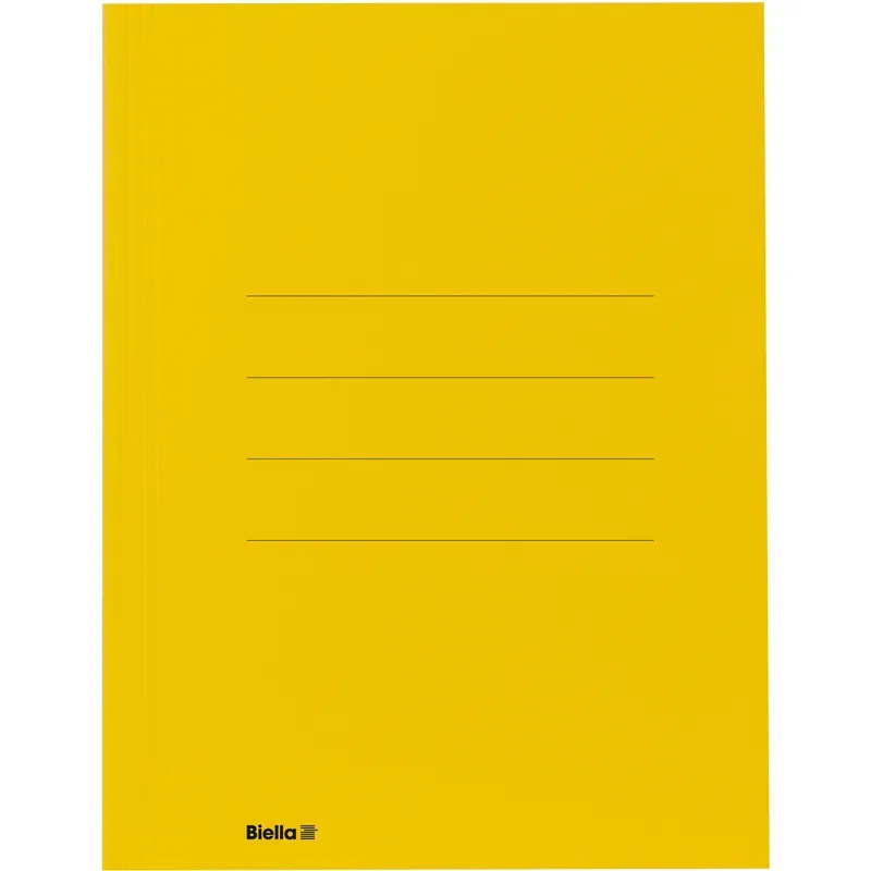 BIELLA Aktensammler Recycolor 0172430.20 3 Klappen, gelb