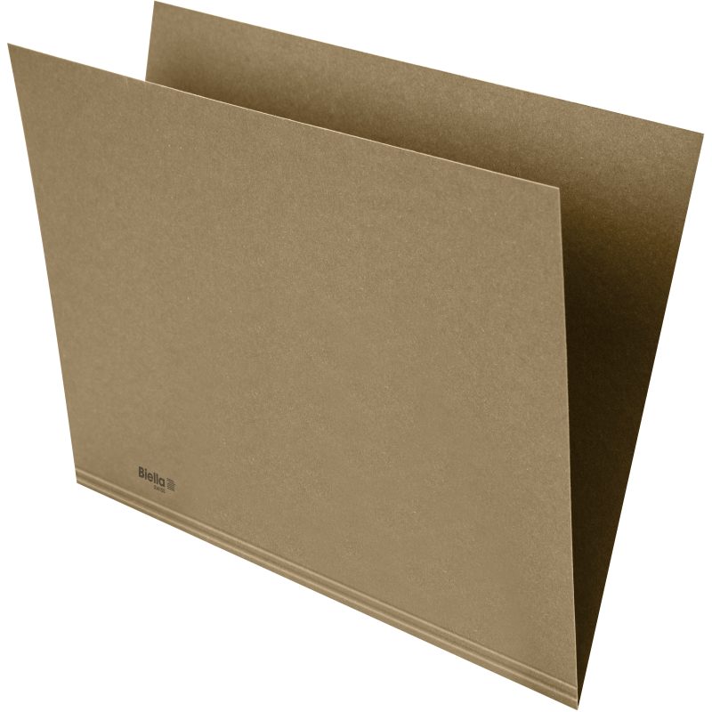 BIELLA Vertikalmappe Recycolor 0253427.27 32x23,3/24,3cm, d'grau 100 St.