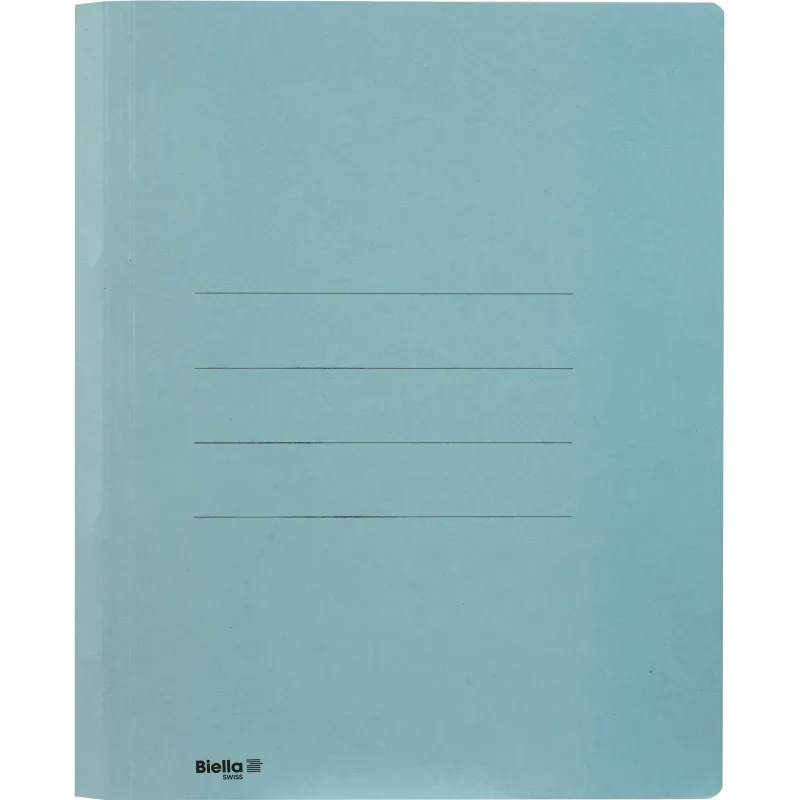 BIELLA Schnellhefter Praxis A4 167400.05 blau, 320gm2 250 Bl.