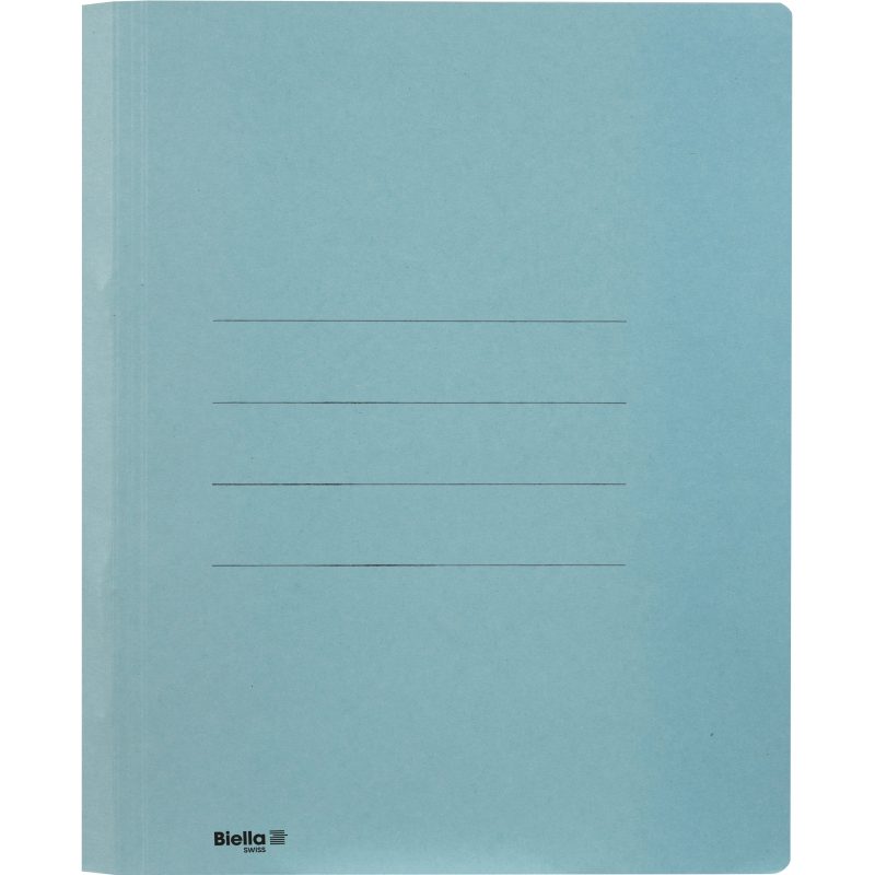 BIELLA Schnellhefter Praxis A4 167400.05 blau, 320gm2 250 Bl.