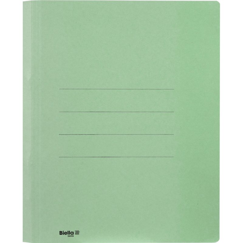 BIELLA Schnellhefter Praxis A4 167400.30 gr&uuml;n, 320gm2 250 Bl.