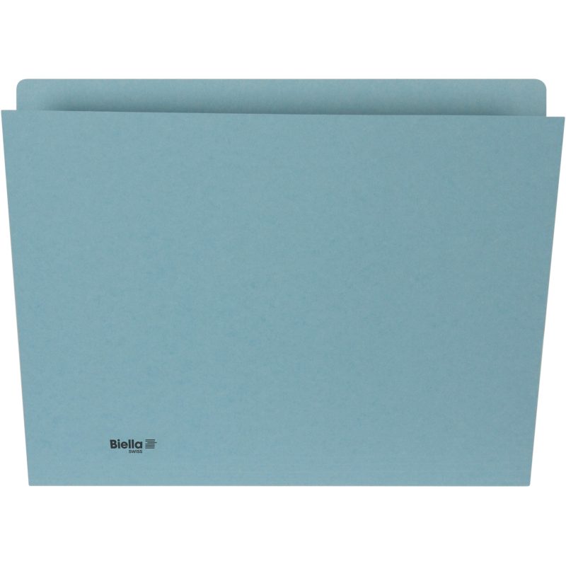 BIELLA Vertikalmappe A4 25542405 blau 100 St&uuml;ck