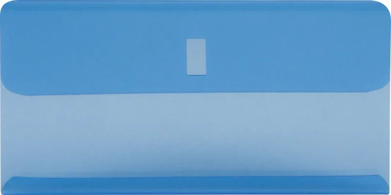 BIELLA Klarsichth&uuml;lsen 273602.05 blau, Beutel &agrave; 25 Stk.
