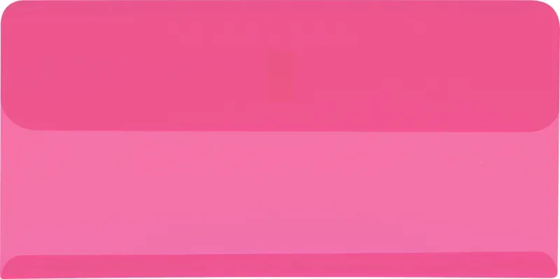 BIELLA Klarsichth&uuml;lsen 273602.40 rosa, Beutel &agrave; 25 Stk.