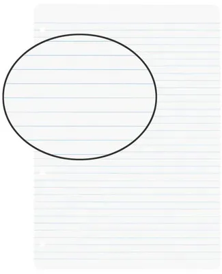 BIELLA Einlageblatt 450441 weiss,liniert, 4 Loch 100 Bl.