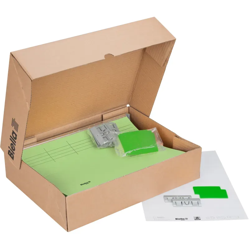 BIELLA H&auml;ngenmappen-Set A4 271255.31 hellgr&uuml;n 25 St&uuml;ck
