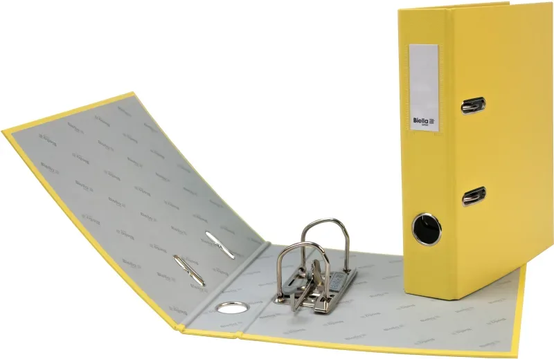BIELLA Ordner 4cm 10750420 gelb A5