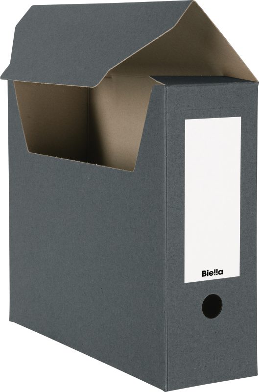 BIELLA Archivschachtel Selbstmon. A4 263410.27 dunkelgrau 10 Stk.