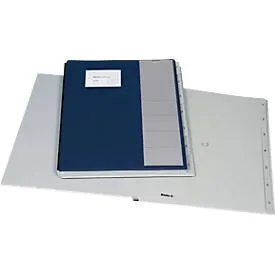 BIELLA Pultmappe Pronto A4 320407.07 dunkelblau, 7-teilig