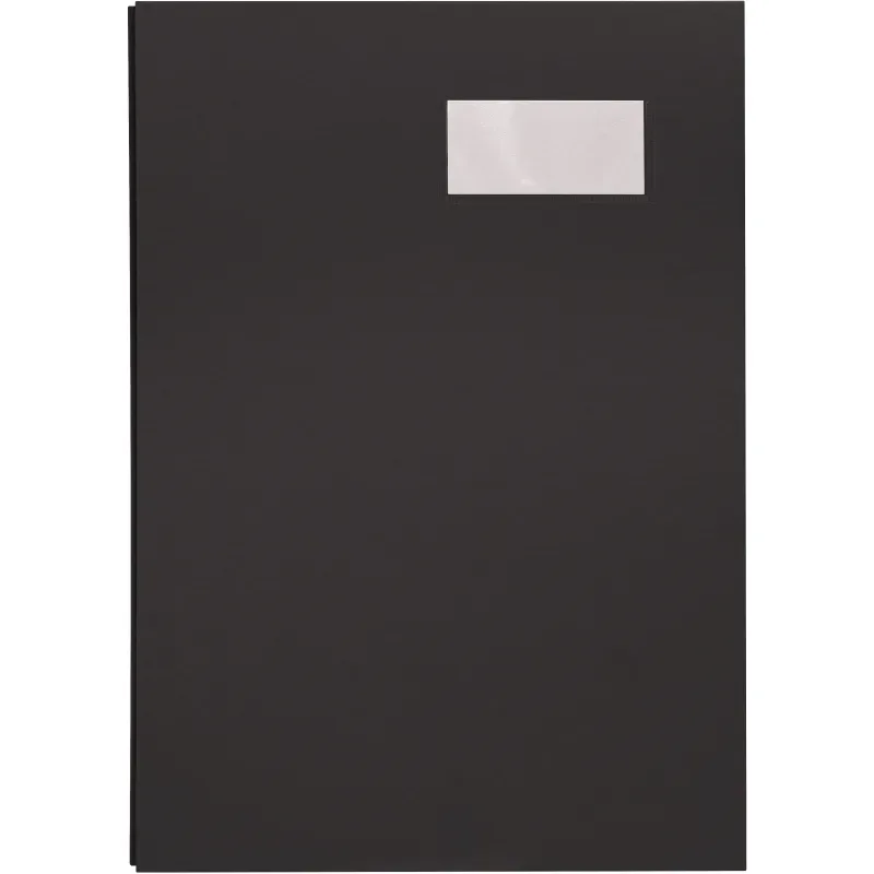 BIELLA Unterschriftenmappe A4 341420.27 dunkelgrau, Reg.1-20 240x340mm