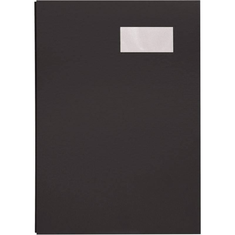 BIELLA Unterschriftenmappe A4 341420.27 dunkelgrau, Reg.1-20 240x340mm