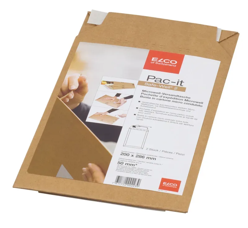 ELCO Versandtasche Safe 842631 Karton 200x286mm 2 St&uuml;ck