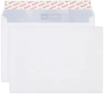ELCO Couvert Premium o/Fenster C5 32882 80g, weiss 500 St&uuml;ck