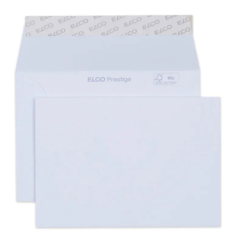 ELCO Couvert Prestige C6 42686 120g,weiss,o/Fenster 250 St&uuml;ck
