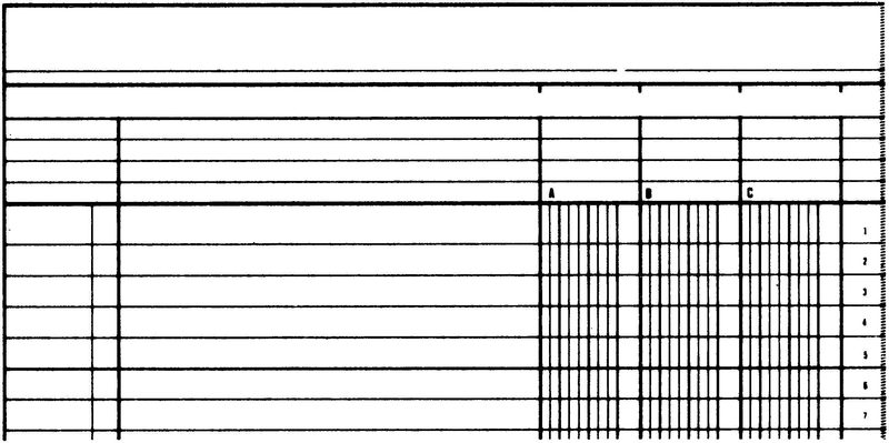 SIMPLEX Statistikbuch A4 19088 4 Kolonnen, gr&uuml;n 40 Blatt