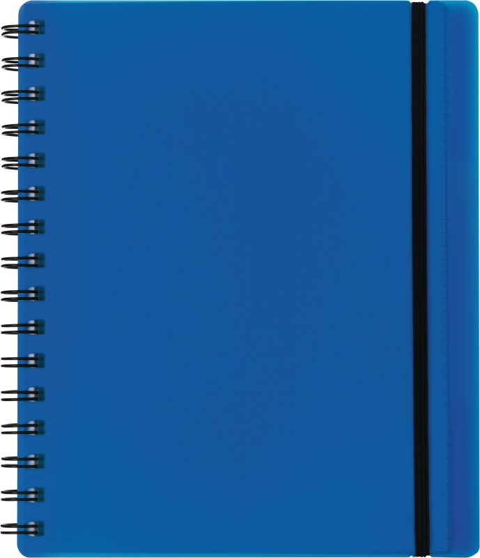KOLMA Notizbuch Easy KolmaFlex A5 06.551.05 blau, kariert 5mm 100 Bl.