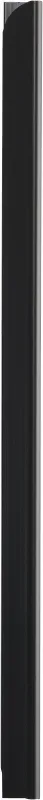 KOLMA Klemmschiene 3mm A4 10.746.06 schwarz 25 St&uuml;ck