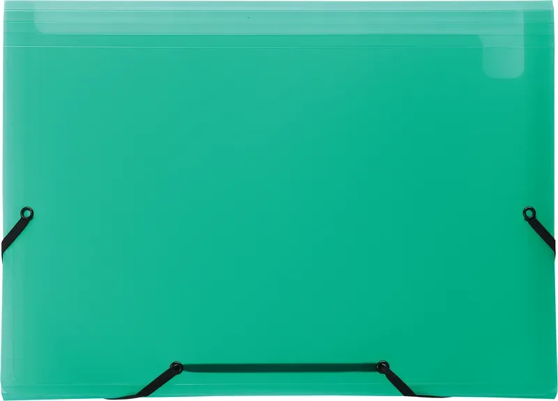 KOLMA Sammelmappe Daily Easy A4 11.017.01 gr&uuml;n, 13 Taschen, Kolmaflex