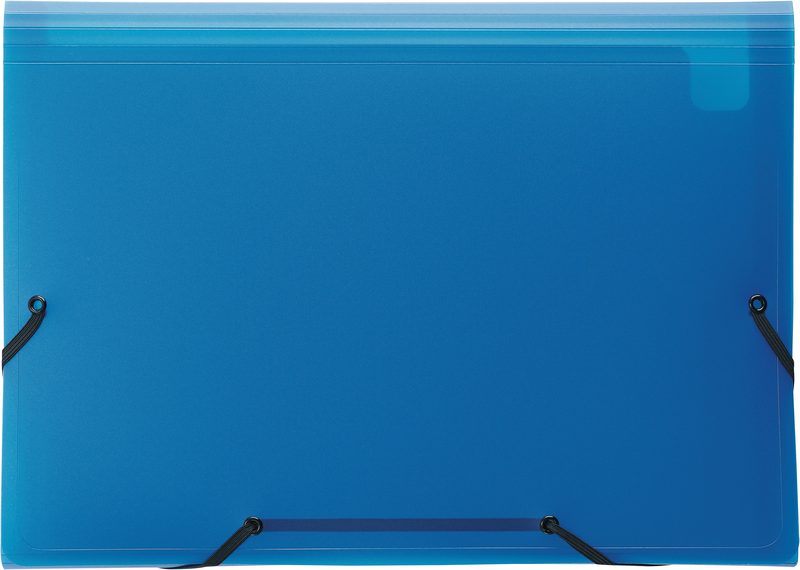 KOLMA Sammelmappe Daily Easy A4 11.017.05 blau, 13 Taschen, Kolmaflex