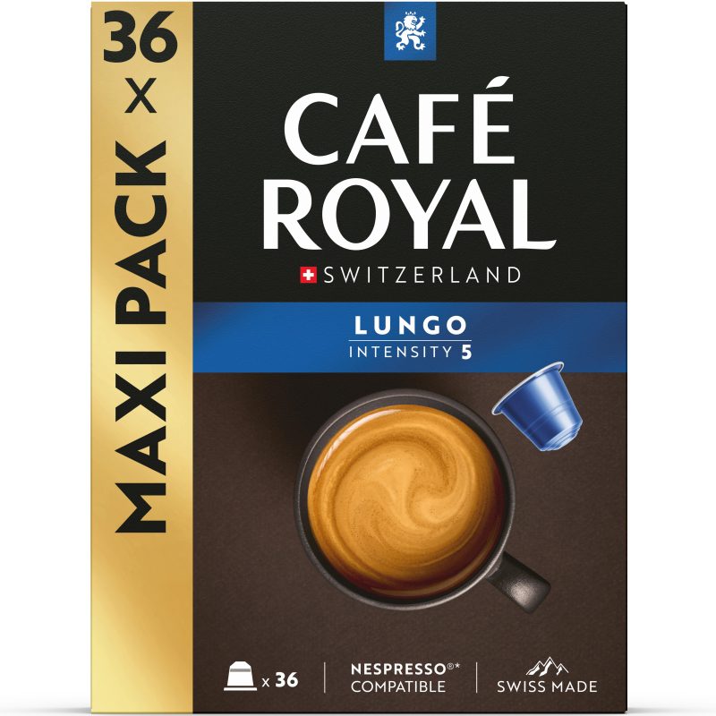 CAFE ROYAL Kaffeekapseln Alu 2001926 Lungo 36 St&uuml;ck