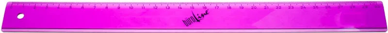 B&Uuml;ROLINE Massstab 30cm 375939 violett/transparent