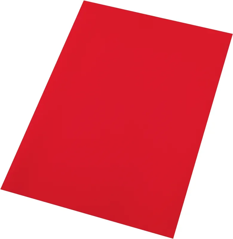GBC HiGloss Umschlagmaterial A4 CE020030 rot, 250g 100 St&uuml;ck