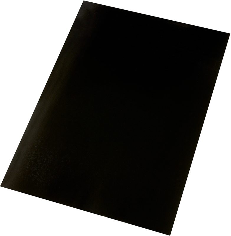 GBC HiGloss Umschlagmaterial A4 CE020010 schwarz, 250g 100 St&uuml;ck
