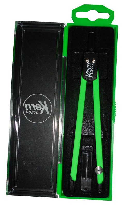 KERN Zirkel SCOLA Neon 371 Special Edition 2017 gr&uuml;n